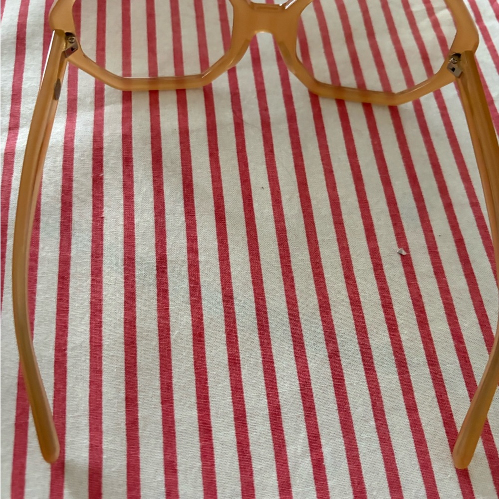 Tsumori Chisato Octagonal Glasses with Polka Dot Case - Picture 10 of 14